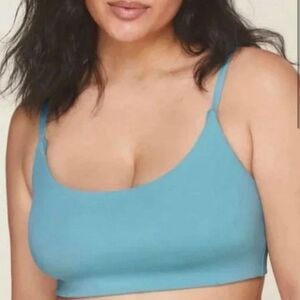 Andie Swim The Maui Top in Bay NWT Size Large Bikini Top